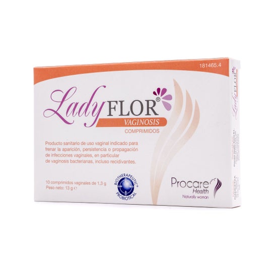Ladyflor Vaginosis 10 Comprimidos Vaginales