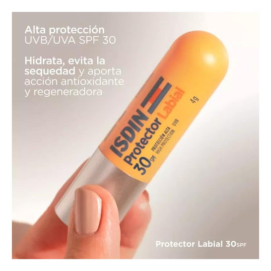Protetor labial Isdin Spf30 4g