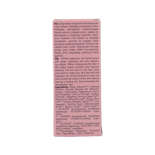 Sérum Hialurónico de Ácido Hialurónico Natural Schüssler 30ml
