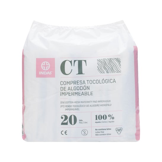 Indas Maternity Cotton Maternity Pad 20 peças
