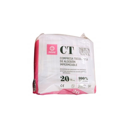 Indas Maternity Cotton Maternity Pad 20 peças