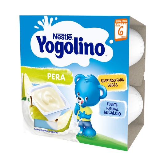 Pêra Iogolino Nestlé 4x100g