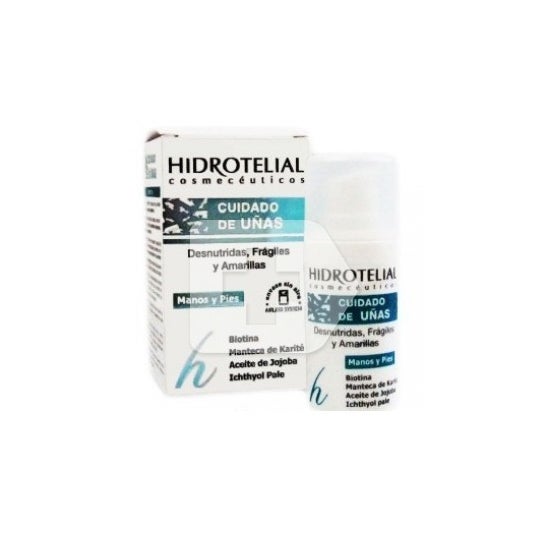 Hidrotelial cuidado hidratante unhas amarelas e desnutridas 15ml