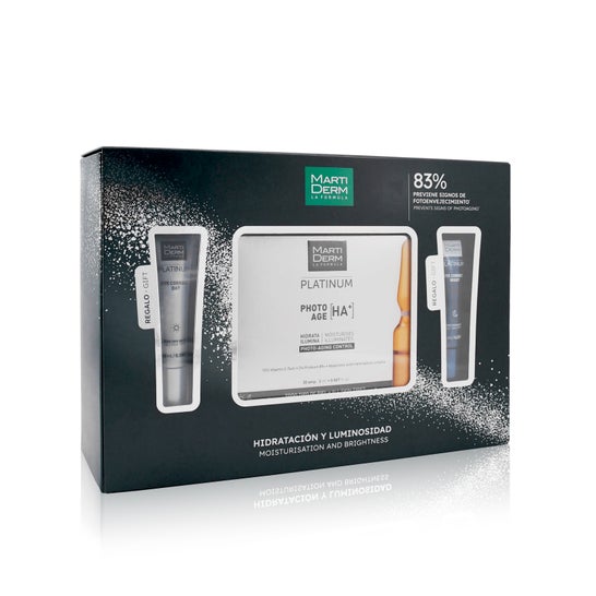 Martiderm Pack Platinum Photo Age HA+ 30amp + Platinum Eye Correct 2x10ml