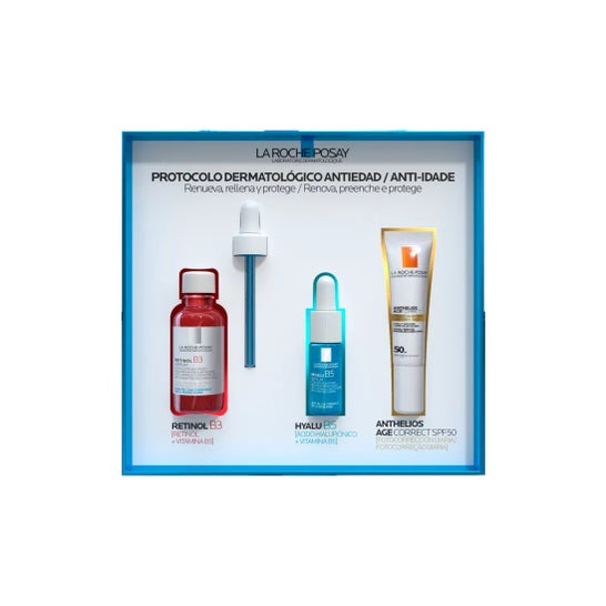 La Roche Posay Set Retinol B3 + Hyalu B5 + Anthelios Age Correct