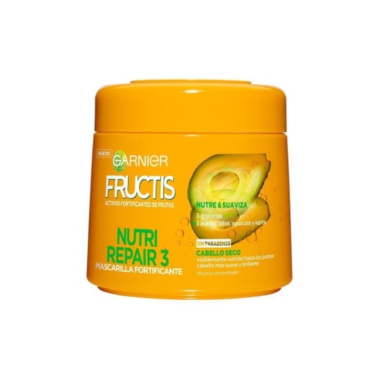Máscara Garnier Fructis Nutri Repair-3 300ml