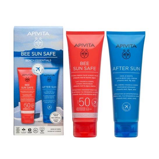 Apivita Bee Sun Safe Travel Pack Hydra Fresh Spf 50+ + After Sun