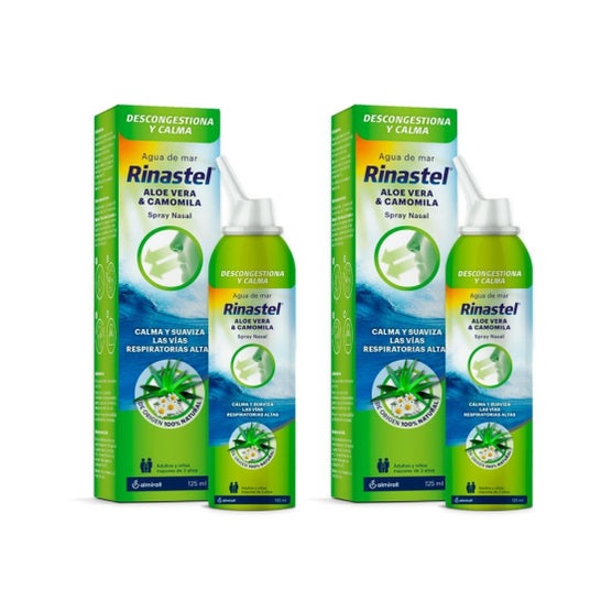 Rinastel Duplo Aloe e Camomila 2x125 ml
