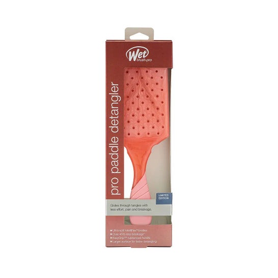 Wet Brush Pro Hydro Tie Dye Paddle Detangler Peach 1 Unidade