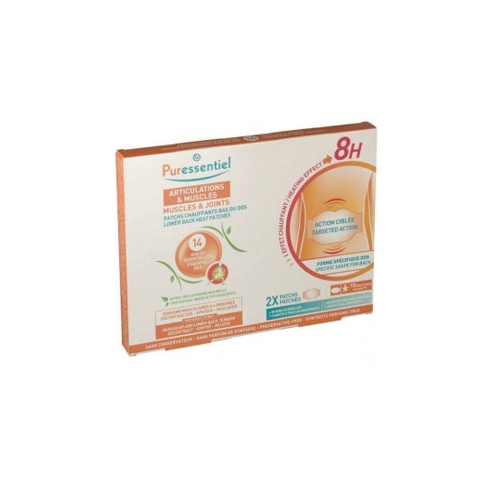 Puressentiel articulation patch duo duo duo lombar inferior das costas