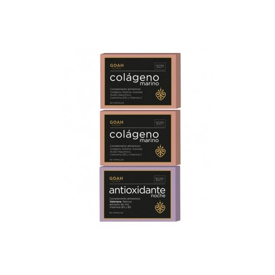 Goah Clinic Pack Marine Collagen 2x60caps + Antioxidant 60caps