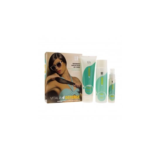 Thader Pharma Tratamiento Solar Capilar Creme 250 ml + Champô 300 ml + Spray 60 ml