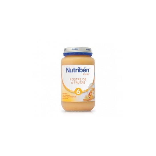 Sobremesa nutitibén ™ potito ™ de 6 frutas 250g