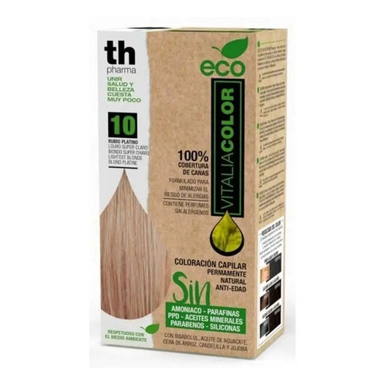 Th Pharma Eco V-Colour Kit Loiro Platinum Cor 10 Th Pharma Eco V-Colour Kit Loiro Platinum Cor 10