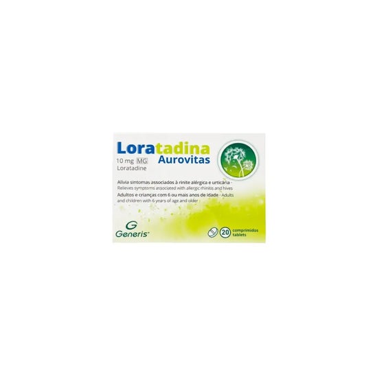 Generis Loratadina Aurovitas 10mg 20comp Generis Loratadina Aurovitas 10mg 20comp