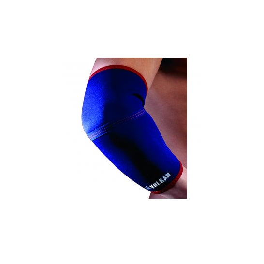 Cotoveleira clássica Vulkan 3mm azul Tamanho XS