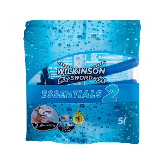 Wilkinson Kit Maquinillas Afeitar Hombres Essentials 2 5uds