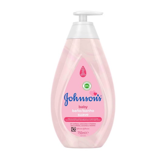 Gel de Banho Suave Johnson's Baby Gentle Bath Gentle & Sensitive Skin Gentle Bath Gel 750ml