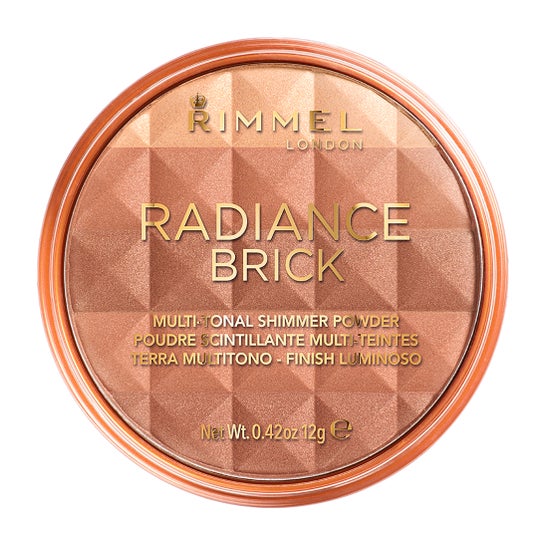 Rimmel Radiance Brick Multi-Tonal Shimmer Powder 002 12g