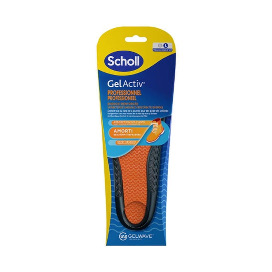 Scholl Gelactiv Palmilha Profissional TL 1 Par
