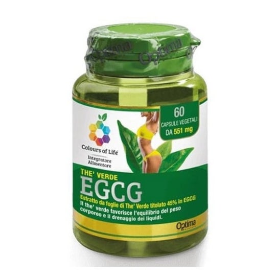 Optima Naturals Té Verde Eggcg 60caps