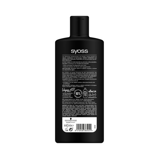 Syoss Colour Tech Colour Treated Hair Shampoo 440ml