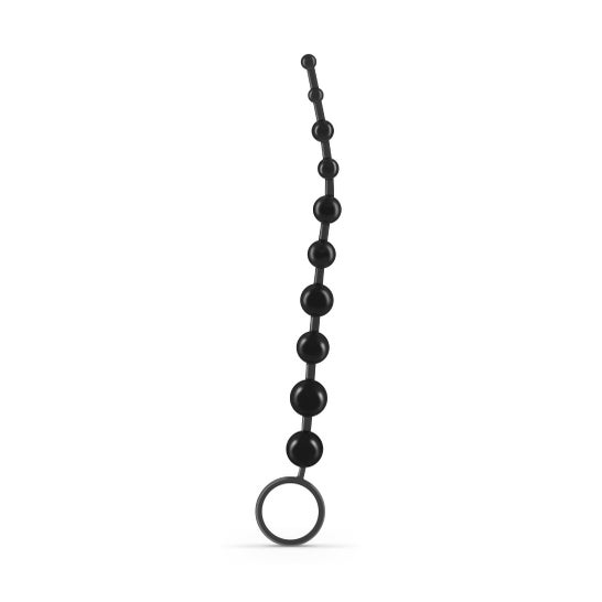 Crushious Corrente Anal de 10 Bolas Preto 1 Unidades