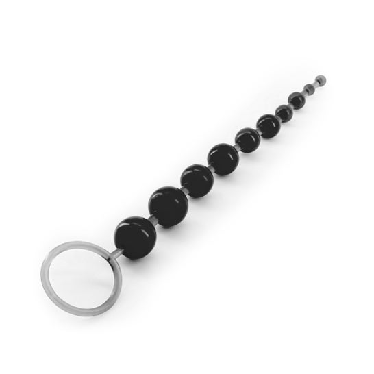 Crushious Corrente Anal de 10 Bolas Preto 1 Unidades