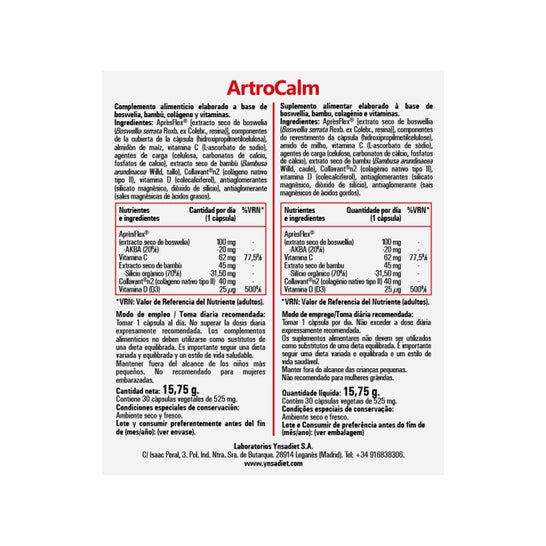 Zentrum Articular Artrocalm 30 unid.