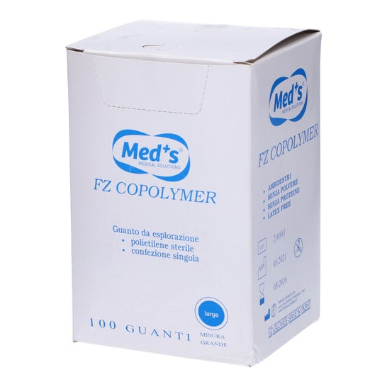 Farmac-Zabban FZ Copolymer Guantes Estériles Talla L 100uds