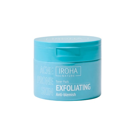 Iroha Nature Acne Prone Skin Discos Tónico Esfoliante 50 Unidades