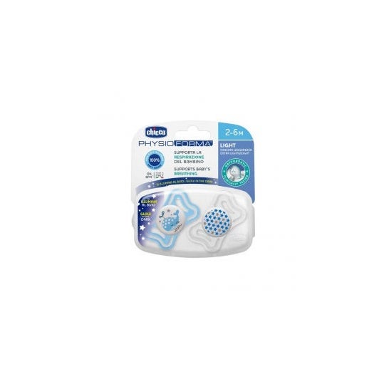 Chicco Succhco Light Lumi Sil2-6M 2P