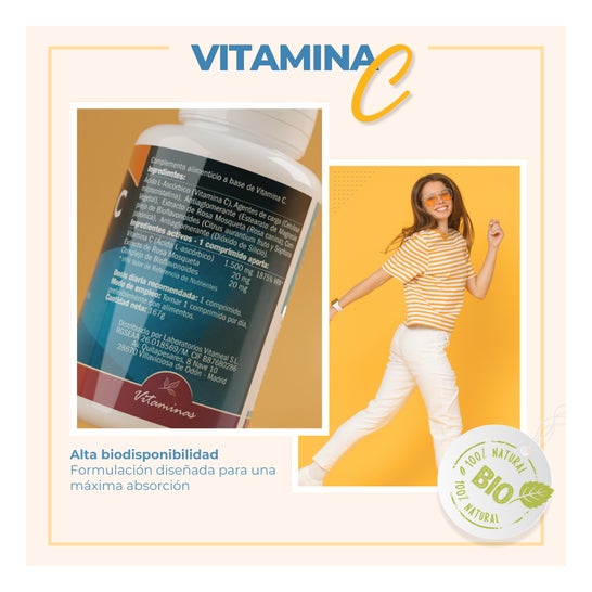 Vitamina Naturbite C 1500mg 90tabs