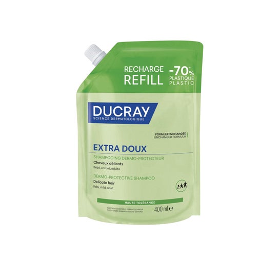 Ducray Champô Extra Suave Refil 400 ml