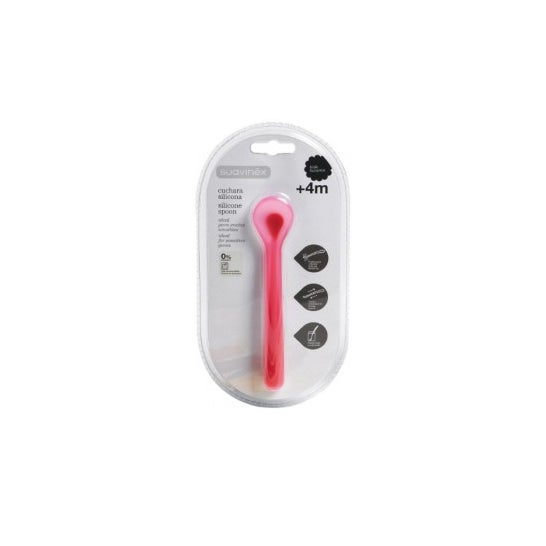 Suavinex™ colher de silicone +4 meses