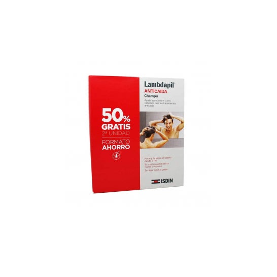Isdin Lambdapil Duo Anticaida 200 ml + 50% 2ª Unidade