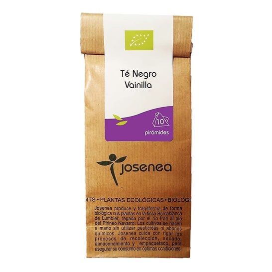 Josenea Black Tea Vanilla Bio 10 unidades