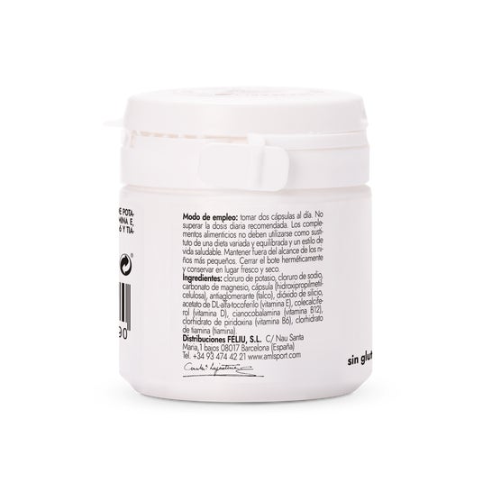 AMLSport Sales Minerales Isotónicas 25caps