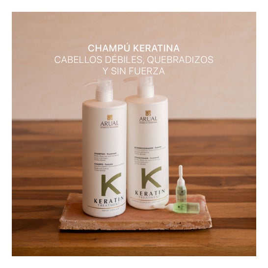 Shampoo Arual Queratina &amp; Elastina 1000ml