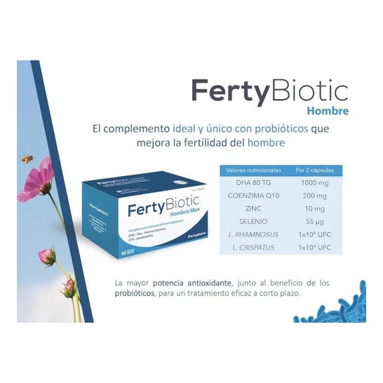 Fertybiotic Hombre 60 Caps Fertybiotic Hombre 60 Caps