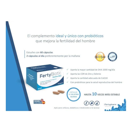 Fertybiotic Hombre 60 Caps Fertybiotic Hombre 60 Caps