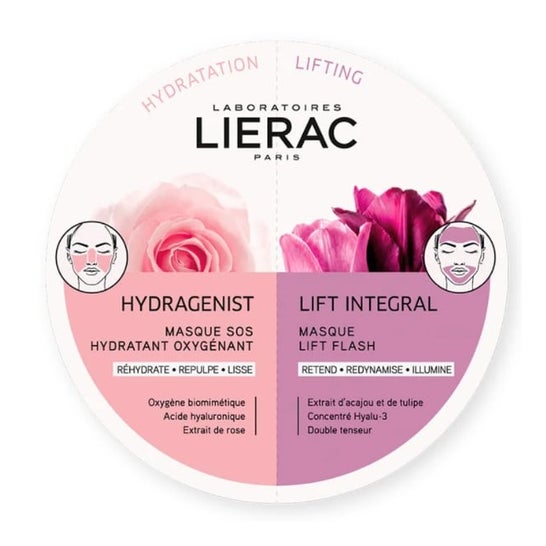 Lierac Hydragenist & Lift Máscara Integral 2 x 6 ml