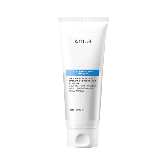 Anua 8 Ácido Hialurônico Limpeza Hidratante Espuma Suave 150 ml