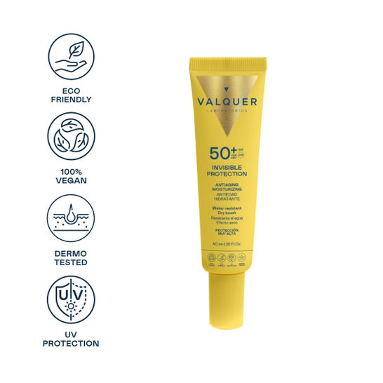 Valquer Invisible Protection 50+ Antienvelhecimento Soro 40ml