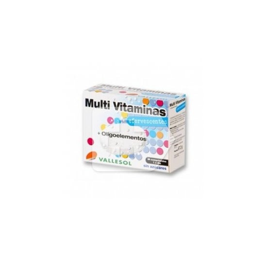 Multivitaminas e oligoelementos Vallesol 24comp
