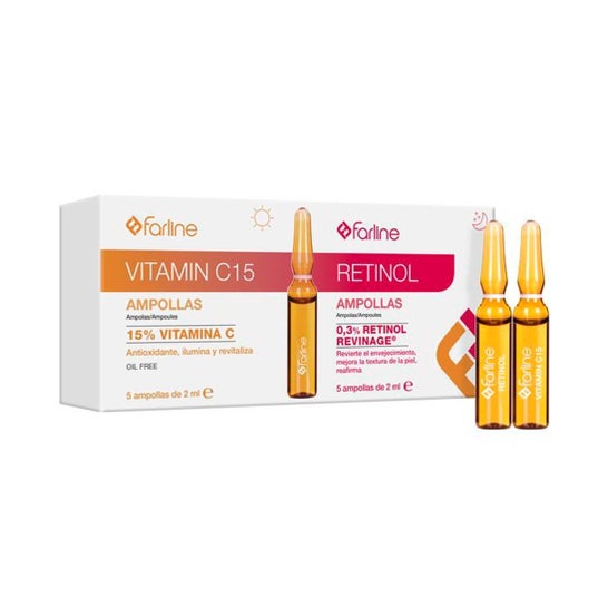 Farline Vitamina C Retinol 10 Ampolas