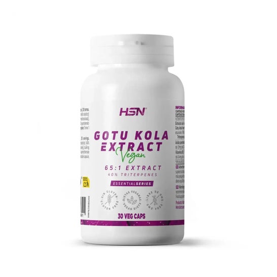 HSN Extracto de Gotu Kola 65:1 150mg 30vcaps