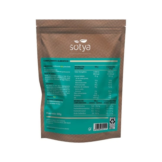Sotya Lecitina de Soja Granulado 600g