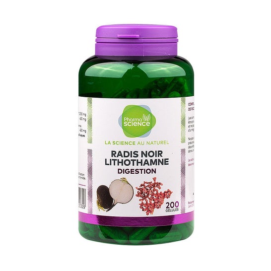 Pharmascience Black Radish Lithothamnion 200 Capsule