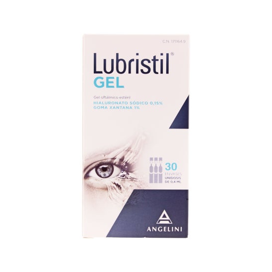 Gel de olho Lubristil 30uds